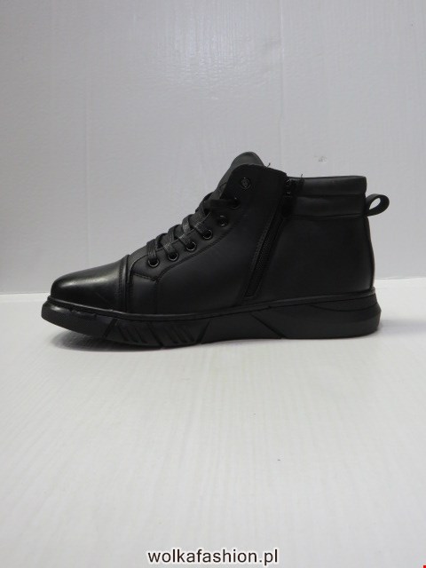 Botki Męskie 58206 BLACK 40-45 OCIEPLANE 1