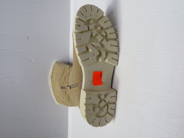 Kozaki damskie F6331 BEIGE 36-41 OCIEPLANE 2