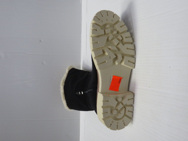 Kozaki damskie F6331 BLACK 36-41 OCIEPLANE 2