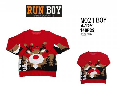 Sweter dziewczęca M021 Mix kolor 4-12