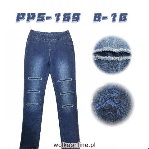  Jeansy dziewczęce PPS-169 1 kolor 8-16