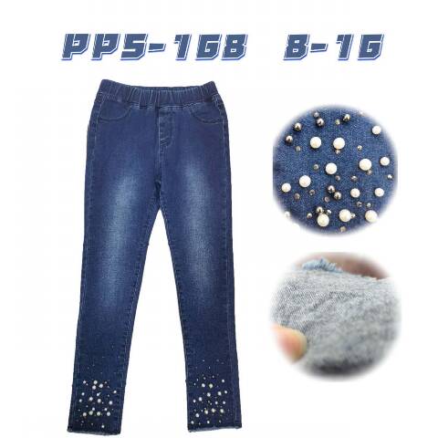  Jeansy dziewczęce PPS-168 1 kolor 8-16 1