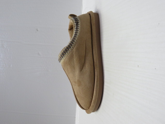 Kapcie damskie EV80 KHAKI 36-41 OCIEPLANE