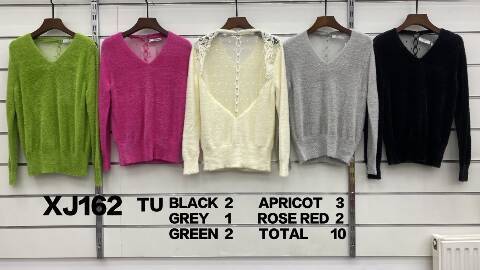 Sweter damskie XJ162 Mix kolor Standard 1