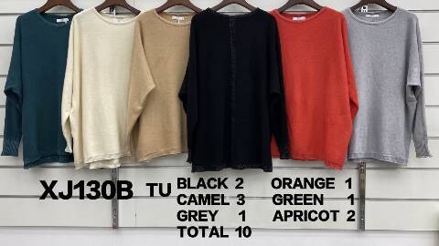 Sweter damskie XJ130B Mix kolor Standard