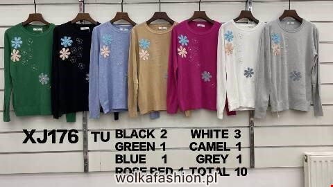 Sweter damskie XJ176 Mix kolor Standard 1