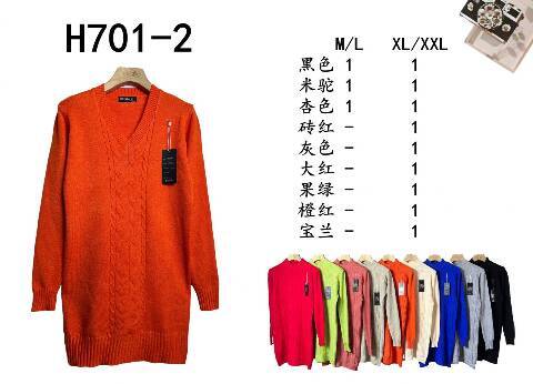 Tunika damskie H701-2 Mix kolor M-2XL 1