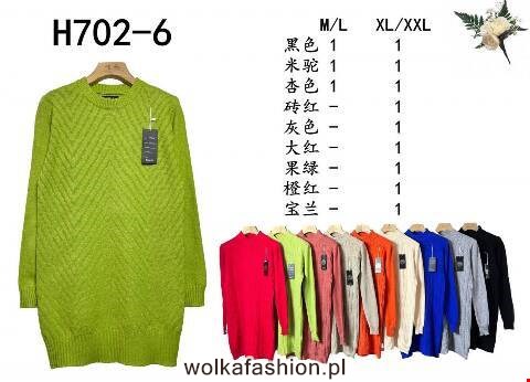 Tunika damskie H702-6 Mix kolor M-2XL 1