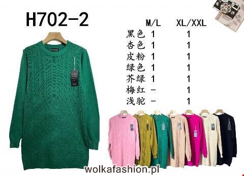Tunika damskie H702-2 Mix kolor M-2XL 1