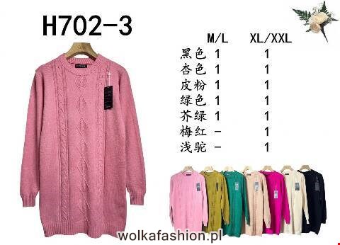 Tunika damskie H702-3 Mix kolor M-2XL 1