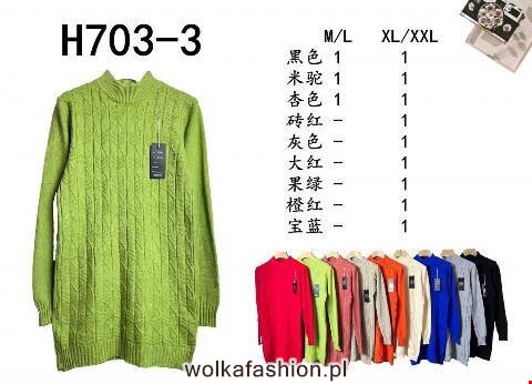 Tunika damskie H703-3 Mix kolor M-2XL 1