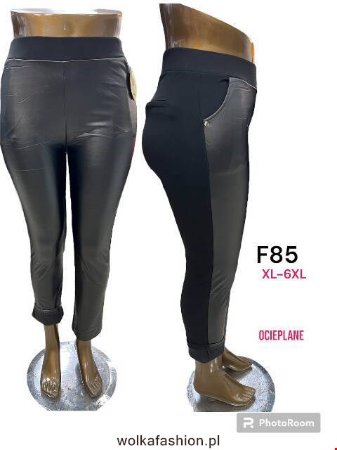 Spodnie z eko-skóry damskie F85 1 kolor XL-6XL 1