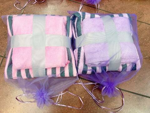 Komplet ręcznik 2 Części 0021 1 kolor 50x100,70x140 1