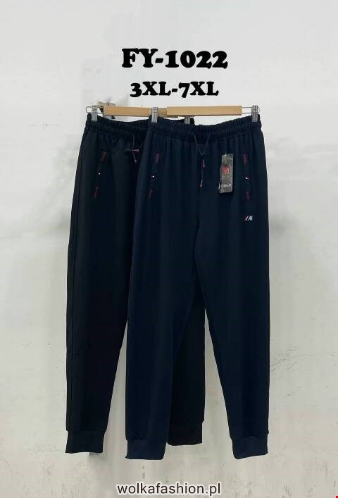 Spodnie dresowe męskie FY-1022 Mix kolor 3XL-7XL