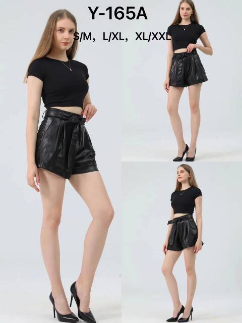 Szorty damskie Y-165A 1 kolor S-2XL