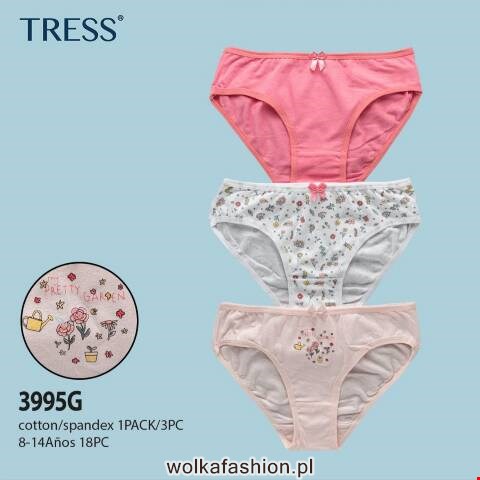 Majtki dziewczęce 3995G Mix kolor 8-14