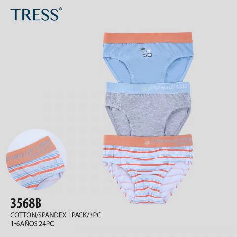 Slipy chłopięce 3568B Mix kolor 1-6