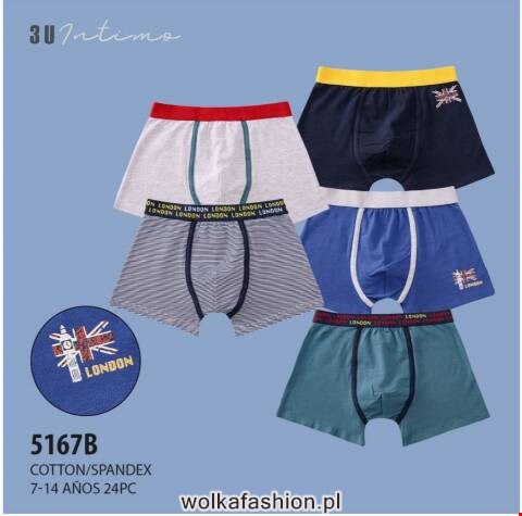 Bokserki chłopięce 5167B Mix kolor 7-14 1
