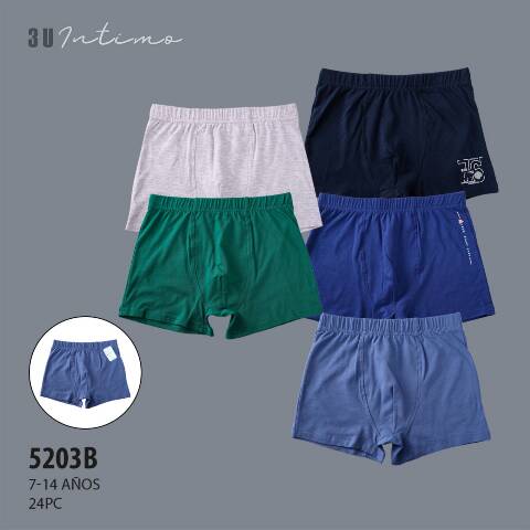 Bokserki chłopięce 5204B Mix kolor 7-14 1