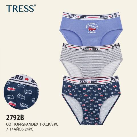 Slipy chłopięce 2792B Mix kolor 7-14