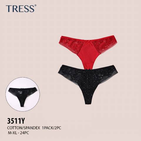 Stringi damskie 3511Y Mix kolor M-XL 1