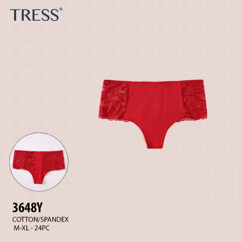 Majtki damskie 3648Y 1 kolor M-XL