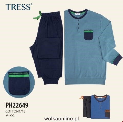 Piżama męskie  PH22649 Mix kolor M-2XL