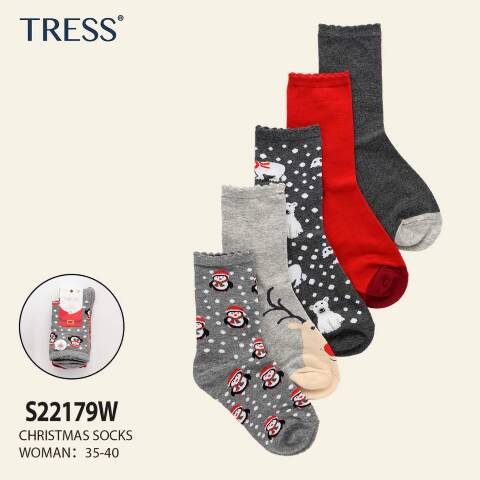 Skarpety damskie S22179W Mix kolor 35-40 1