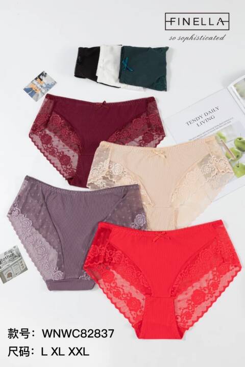 Majtki damskie 82837 Mix kolor L-2XL
