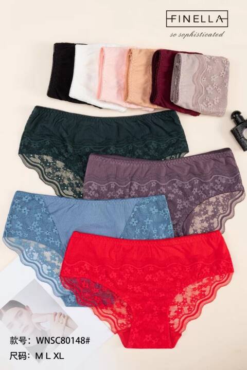 Majtki damskie 80148 Mix kolor M-XL