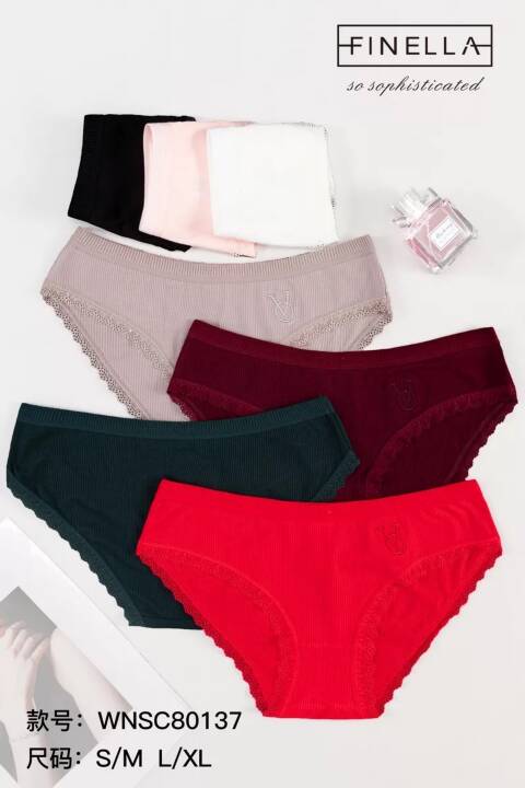 Majtki damskie 80137 Mix kolor S/M-L/XL