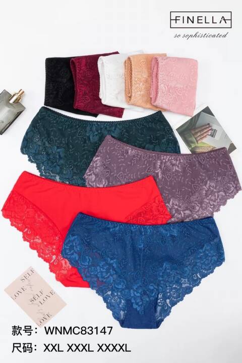 Majtki damskie 83147 Mix kolor 2XL-4XL 1