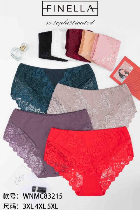 Majtki damskie 83215 Mix kolor 3XL-5XL 1