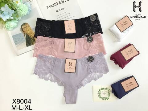 Majtki damskie X8004 Mix kolor M-XL