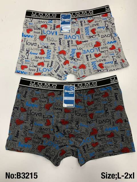 Bokserki męskie B3215 Mix kolor L-2XL