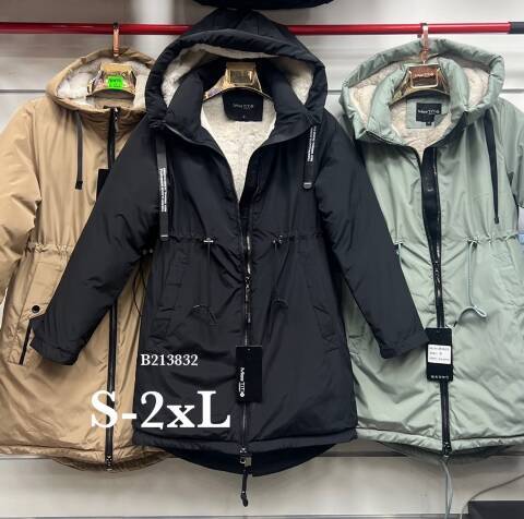 Kurtka damskie zimowa B213832 1 kolor S-2XL 1