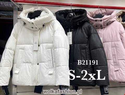 Kurtka damskie zimowa B21191 1 kolor S-2XL 1