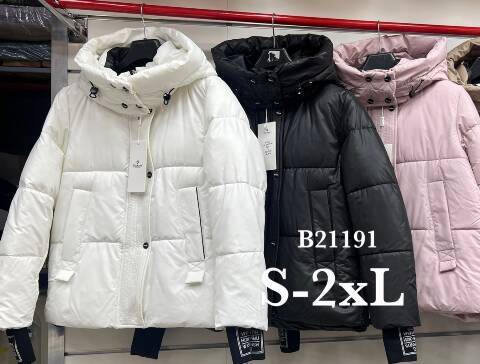 Kurtka damskie zimowa B21191 1 kolor S-2XL 1