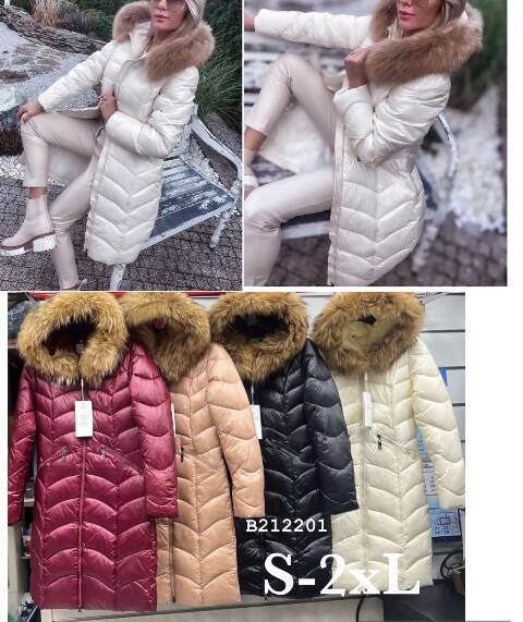 Płaszcze damskie B212201 1 kolor S-2XL 1