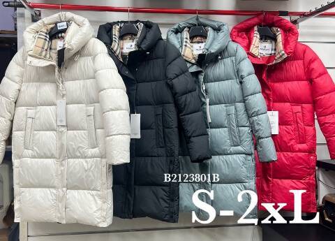 Płaszcze damskie B2123801B 1 kolor S-2XL 1