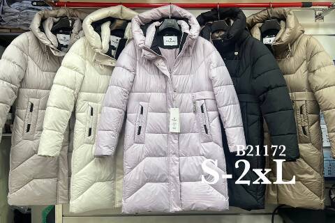 Płaszcze damskie B21172 1 kolor S-2XL 1