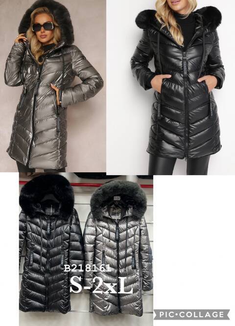 Płaszcze damskie B218161 1 kolor S-2XL 1