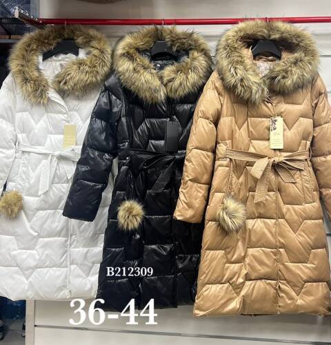 Płaszcze damskie B212309 1 kolor 36-44 1