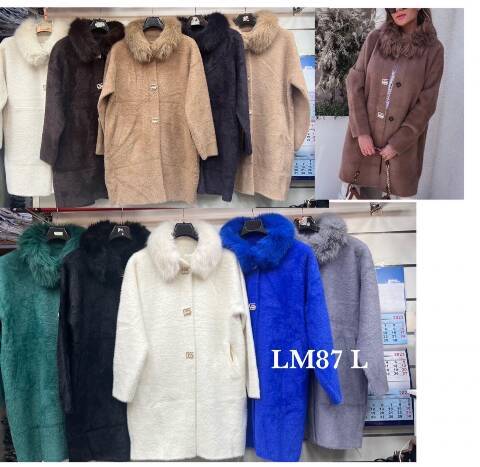 Płaszcze damskie LM87L 1 kolor Standard