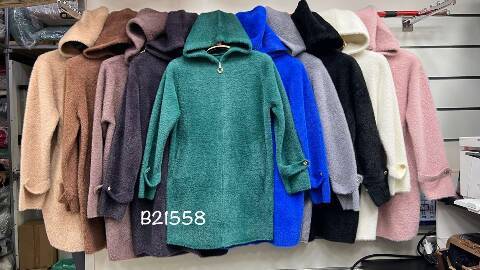 Płaszcze damskie B21558 1 kolor Standard 1