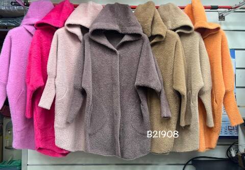 Płaszcze damskie B21908 1 kolor Standard 1