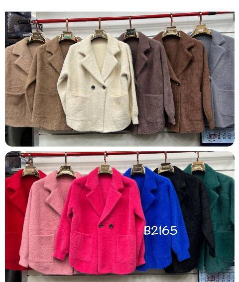 Płaszcze damskie B2166 1 kolor Standard 1