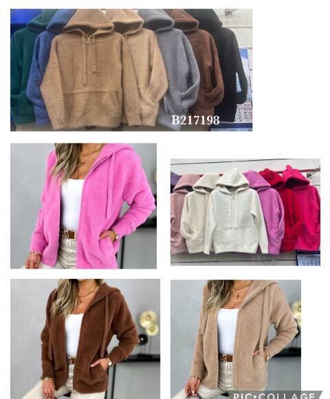 Płaszcze damskie B217198 1 kolor Standard