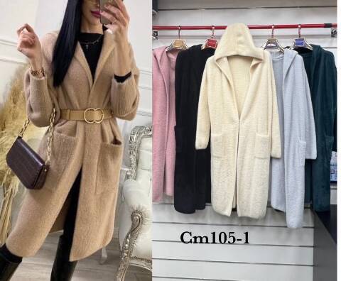 Płaszcze damskie CM105-1 1 kolor Standard