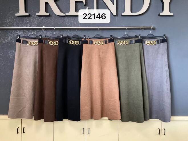 Spodnica damskie 22146 Mix KOLOR  Standard (Towar włoskie)